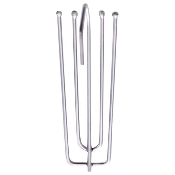 2 db szürke sötétítőfüggöny kampókkal 140 x 245 cm