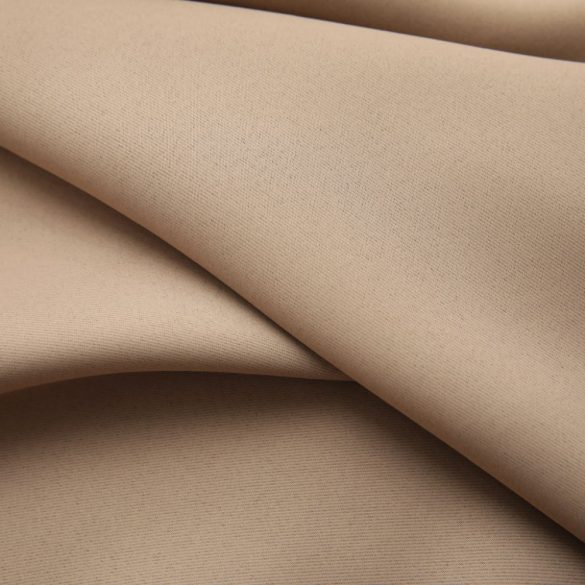 2 db tópszínű sötétítőfüggöny kampókkal 140 x 245 cm