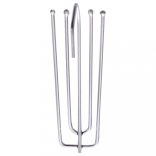 krémszínű bársony sötétítőfüggöny kampókkal 290 x 245 cm