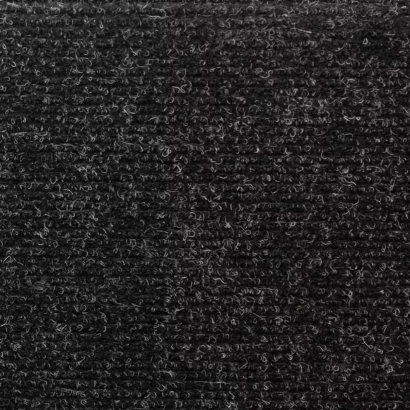 15 db öntapadós lépcsőszőnyeg, 65 x 21 x 4 cm, fekete, téglalap alakú széllel