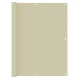 krémszínű oxford-szövet erkélynapellenző 120 x 300 cm