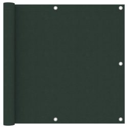 sötétzöld oxford-szövet erkélynapellenző 90 x 400 cm