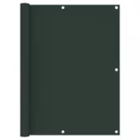 sötétzöld oxford-szövet erkélyparaván 120 x 300 cm