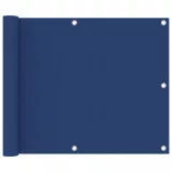 kék oxford-szövet erkélynapellenző 75 x 300 cm