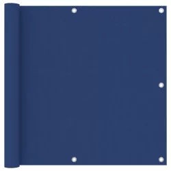 kék oxford-szövet erkélyparaván 90 x 300 cm