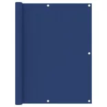 kék oxford-szövet erkélyparaván 120 x 400 cm