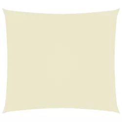   krémszínű téglalap alakú oxford-szövet napvitorla 2 x 3 m