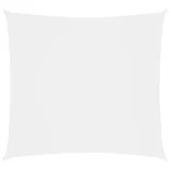 fehér négyzet alakú oxford-szövet napvitorla 6 x 6 m