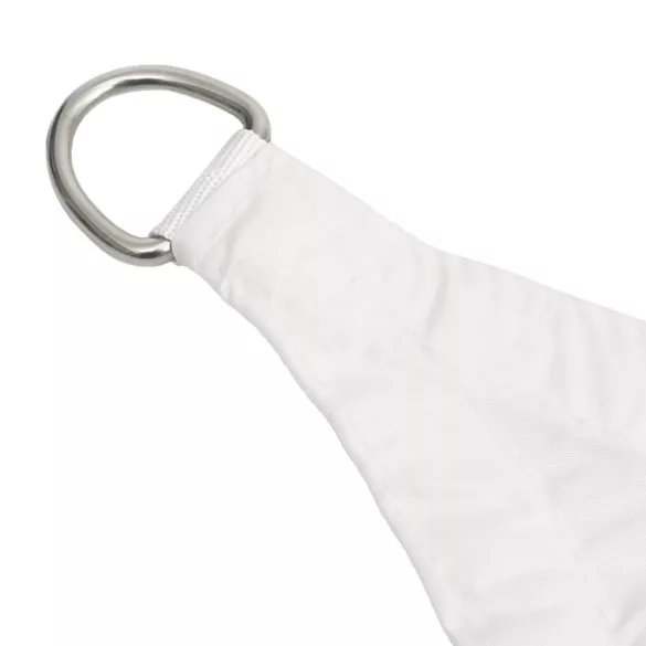 fehér téglalap alakú oxford-szövet napvitorla 2,5 x 3,5 m