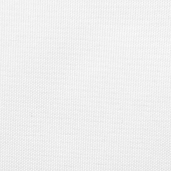 fehér téglalap alakú oxford-szövet napvitorla 4 x 5 m