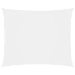 fehér téglalap alakú oxford-szövet napvitorla 5 x 7 m