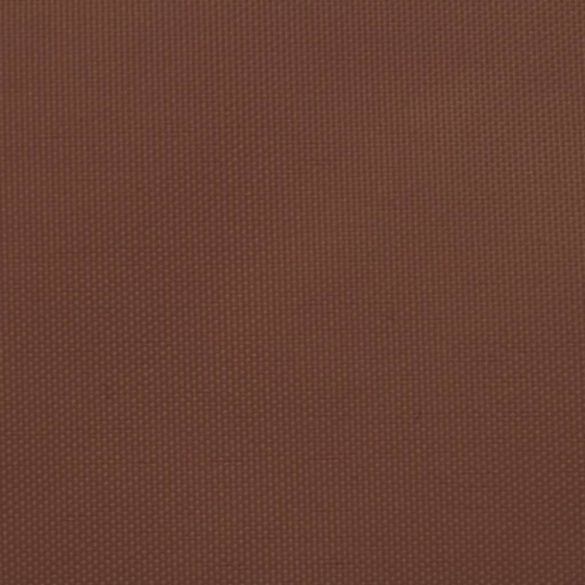 terrakotta téglalap alakú oxford-szövet napvitorla 3,5 x 4,5 m