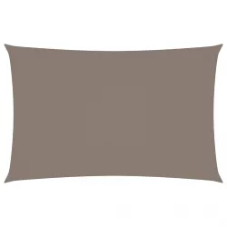 fehér téglalap alakú oxford-szövet napvitorla 3 x 6 m