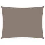 fehér téglalap alakú oxford-szövet napvitorla 6 x 8 m