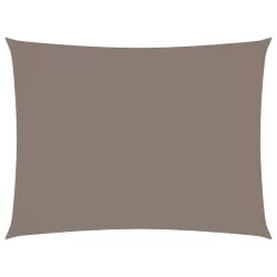 fehér téglalap alakú oxford-szövet napvitorla 6 x 8 m