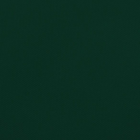 sötétzöld négyzet alakú oxford-szövet napvitorla 7 x 7 m