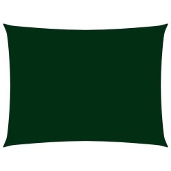   sötétzöld téglalap alakú oxford-szövet napvitorla 2 x 4,5 m