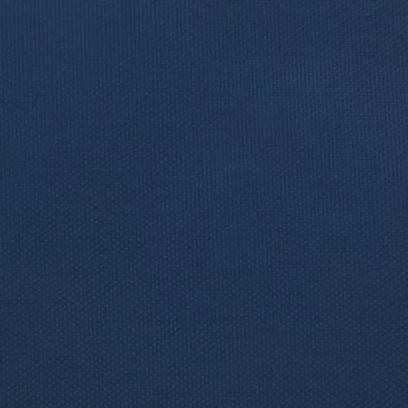 kék négyzet alakú oxford-szövet napvitorla 3,6 x 3,6 m