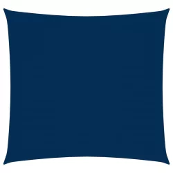 kék négyzet alakú oxford-szövet napvitorla 5 x 5 m