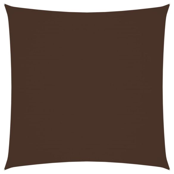 barna téglalap alakú oxford-szövet napvitorla 2 x 2,5 m