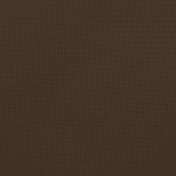 barna téglalap alakú oxford-szövet napvitorla 3 x 4,5 m