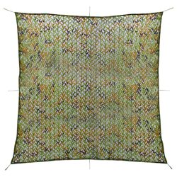 zöld kamuflázsháló tárolózsákkal 5 x 5 m