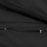 fekete mikroszálas ágyneműhuzat-garnitúra 200 x 200 cm