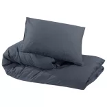 antracitszürke pamut ágyneműhuzat-garnitúra 200 x 220 cm