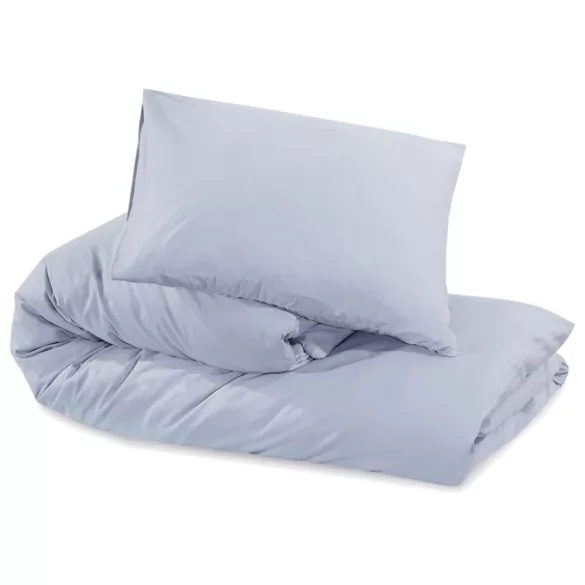 szürke pamut ágyneműhuzat-garnitúra 200 x 200 cm