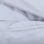szürke pamut ágyneműhuzat-garnitúra 135 x 200 cm