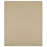 2 db tópszínű pamutdzsörzé gumis lepedő 180x200 cm