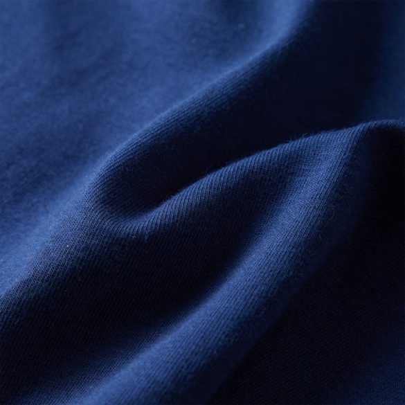 Tengerészkék hosszú ujjú gyerekpóló 128