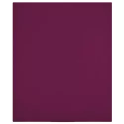 2 db bordó pamutdzsörzé gumis lepedő 160 x 200 cm