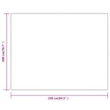 sivatagi köd színű poliészter takaró 200x240 cm