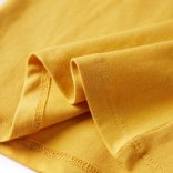 Sötét okker hosszú ujjú gyerekpóló 128