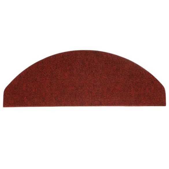 15 db piros öntapadó lépcsőszőnyeg 65x22,5x3,5 cm