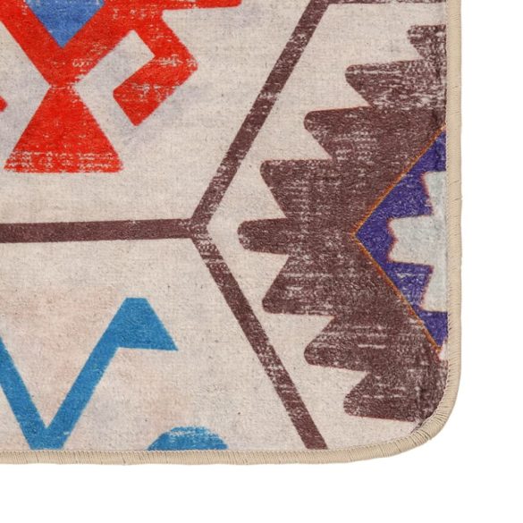 többszínű mosható szőnyeg 80 x 150 cm