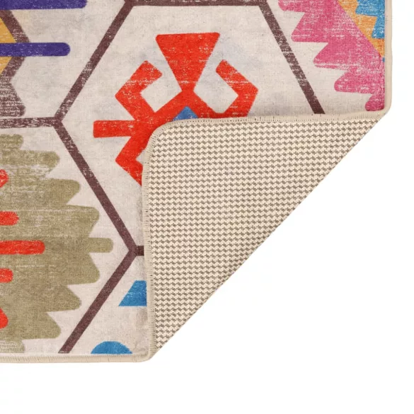 többszínű mosható szőnyeg 120 x 180 cm