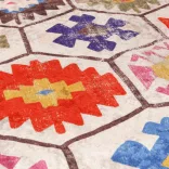 többszínű mosható szőnyeg 120 x 180 cm