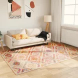 többszínű mosható szőnyeg 160 x 230 cm