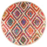 többszínű mosható szőnyeg Ø 120 cm