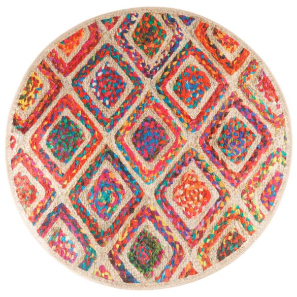 többszínű mosható szőnyeg Ø 120 cm