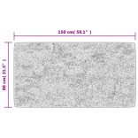 többszínű mosható szőnyeg 80 x 150 cm