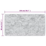 többszínű mosható szőnyeg 80 x 150 cm