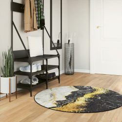 többszínű mosható csúszásgátló szőnyeg Ø 120 cm