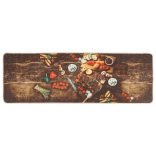 többszínű mosható konyhaszőnyeg 60 x 180 cm