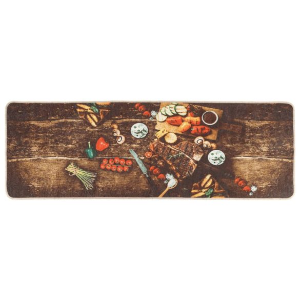 többszínű mosható konyhaszőnyeg 60 x 180 cm