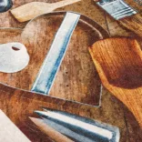 többszínű mosható konyhaszőnyeg 60 x 180 cm