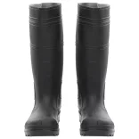 fekete PVC 39-es esőcsizma