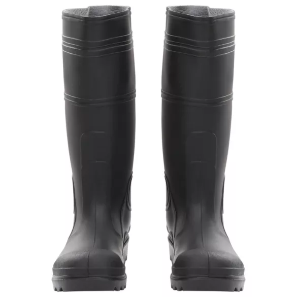 fekete PVC 39-es esőcsizma